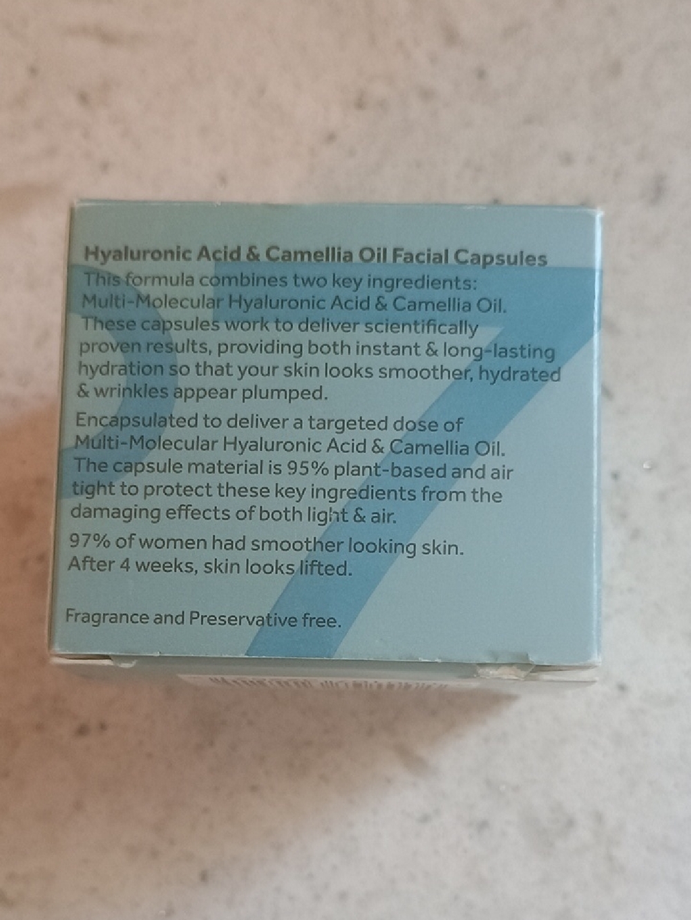 No7 Advanced Ingredients Hyaluronic Acid & Camellia Oil Facial Capsules - Picture 4 of 8